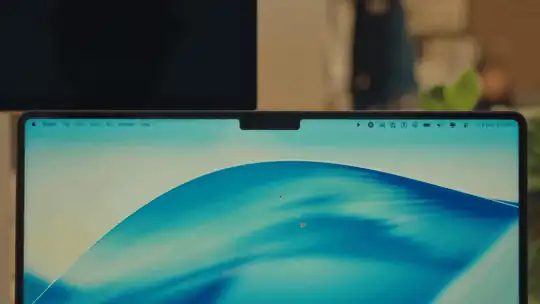 HeyClicky living in the Mac notch